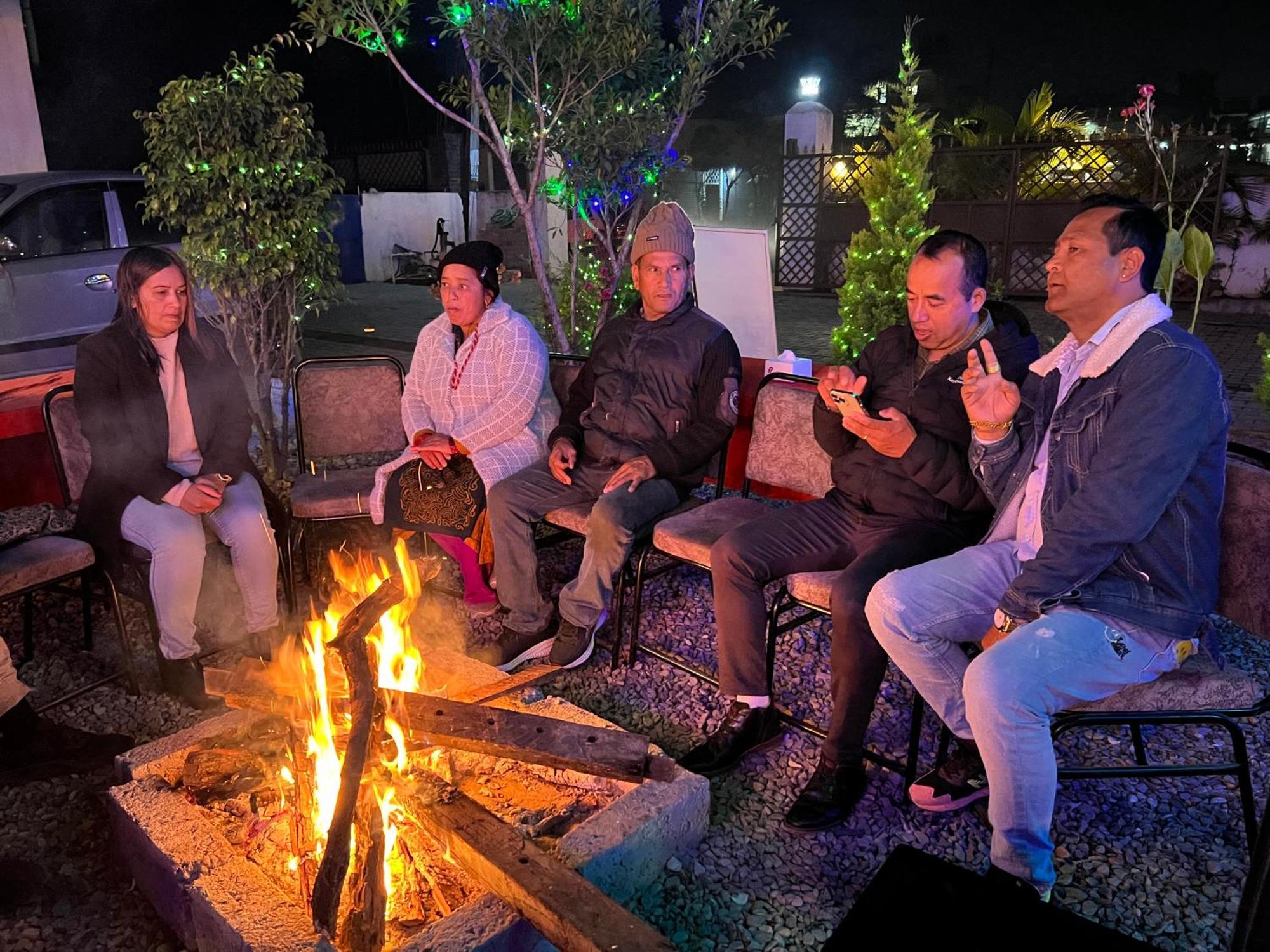 Ama Garden Sauraha Hotel Bagian luar foto