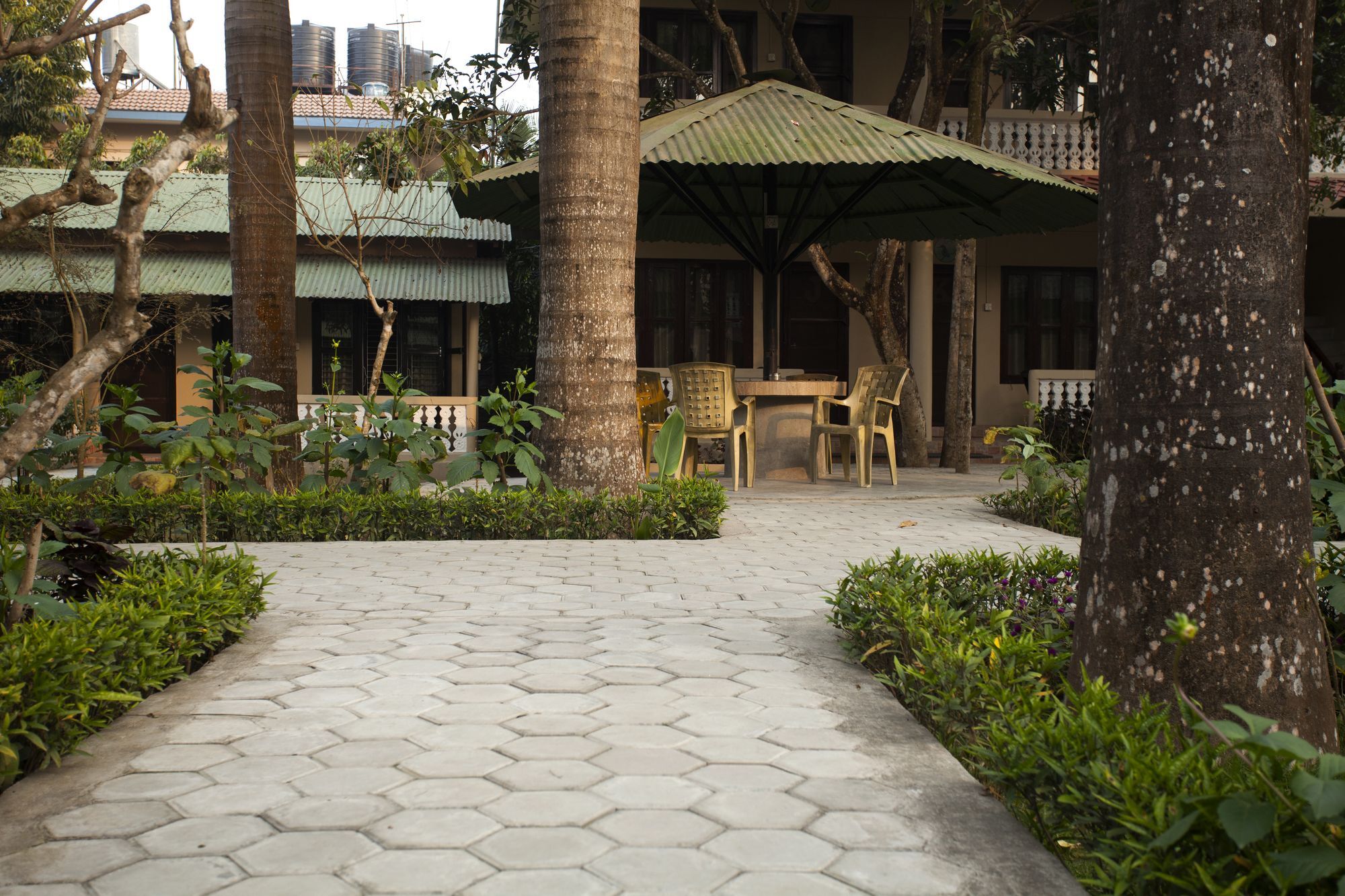 Ama Garden Sauraha Hotel Bagian luar foto
